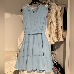 Amazon Light Blue Mini Dress